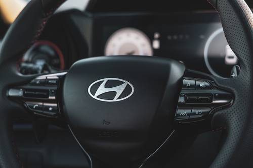 2025 Hyundai Elantra N Line Sedan Interior Detail