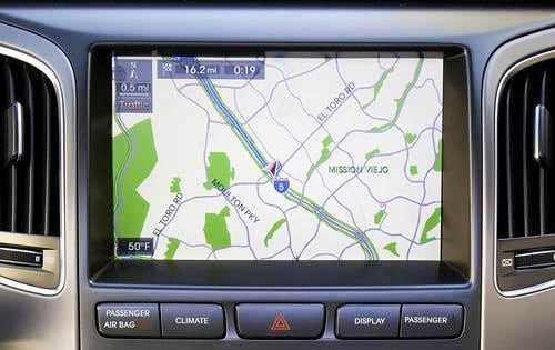 2012 Hyundai Equus Ultimate Center Console