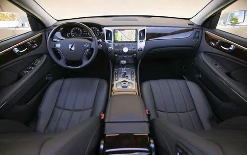 2012 Hyundai Equus Ultimate Dashboard