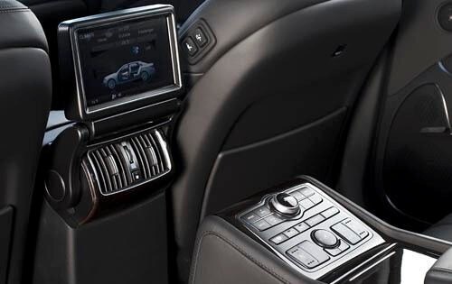 2012 Hyundai Equus Ultimate Rear Interior Detail