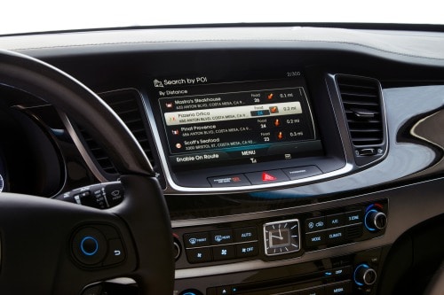 2016 Hyundai Equus Ultimate Sedan Center Console