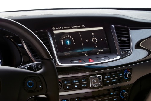 2016 Hyundai Equus Ultimate Sedan Center Console