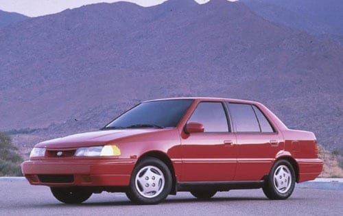 1990 Hyundai Excel Sedan