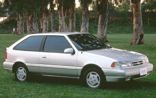 1993 Hyundai Excel 2 Dr STD Hatchback