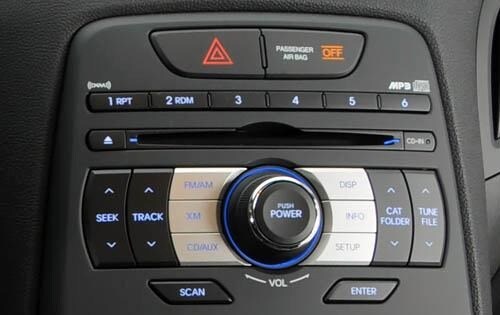 2011 Hyundai Genesis Coupe 2.0T R-Spec Center Console