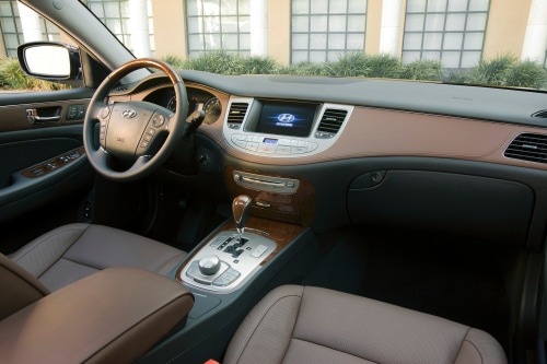 2010 Hyundai Genesis 4.6 Sedan Dashboard
