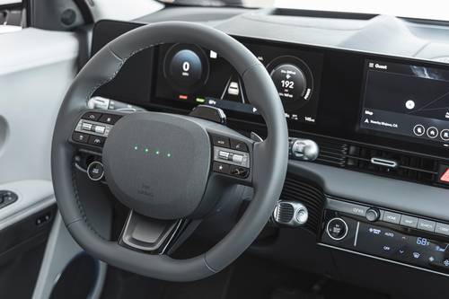 2025 Hyundai IONIQ 5 Limited 4dr SUV Steering Wheel Detail Shown