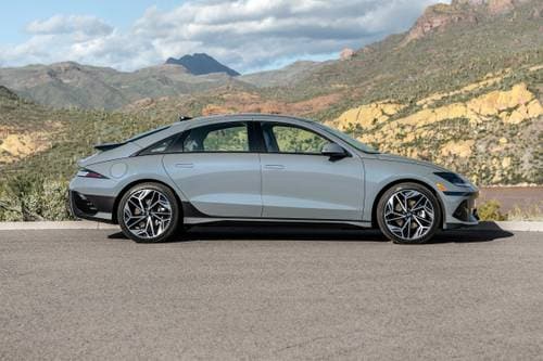 Hyundai IONIQ 6 Limited Sedan Profile Shown