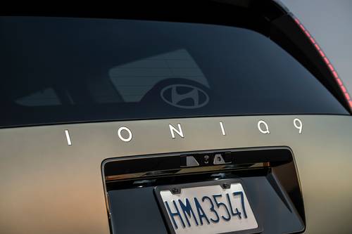 2026 Hyundai IONIQ 9 Performance Calligraphy Design 4dr SUV Rear Badge