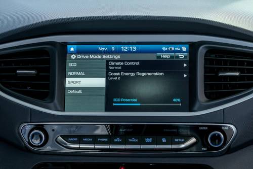 Hyundai Ioniq Electric Limited 4dr Hatchback Center Console