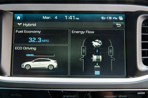 Hyundai Ioniq Hybrid Limited 4dr Hatchback Center Console