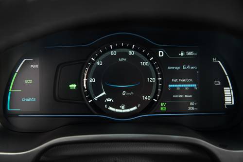Hyundai Ioniq Hybrid Limited 4dr Hatchback Gauge Cluster