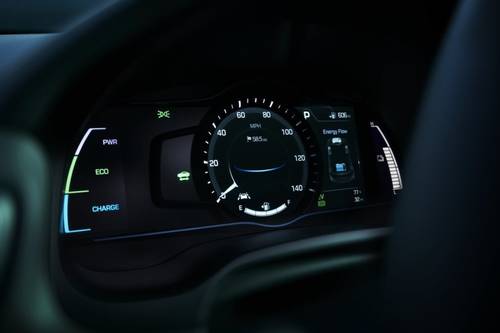 Hyundai Ioniq Hybrid Limited 4dr Hatchback Gauge Cluster