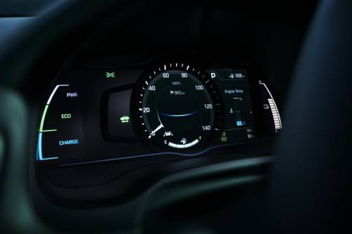 Hyundai Ioniq Hybrid Limited 4dr Hatchback Gauge Cluster