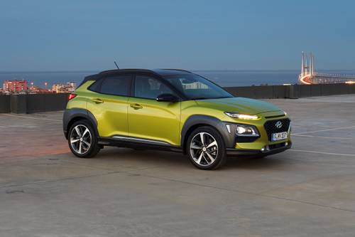 2018 Hyundai Kona Ultimate w/Lime Accent 4dr SUV Exterior Shown