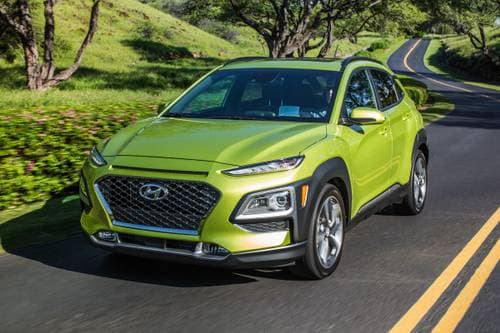 2018 Hyundai Kona Ultimate w/Lime Accent 4dr SUV Exterior Shown