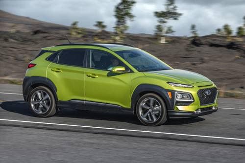 2018 Hyundai Kona Ultimate w/Lime Accent 4dr SUV Exterior Shown