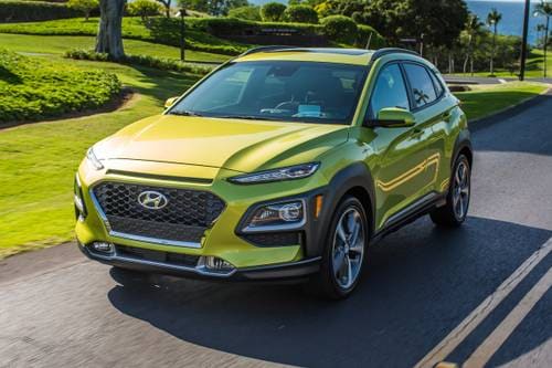 2018 Hyundai Kona Ultimate w/Lime Accent 4dr SUV Exterior Shown