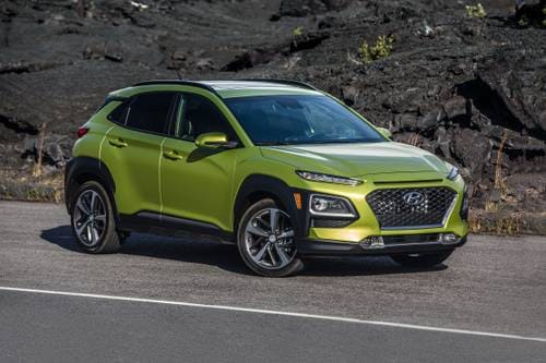 2018 Hyundai Kona Ultimate w/Lime Accent 4dr SUV Exterior Shown