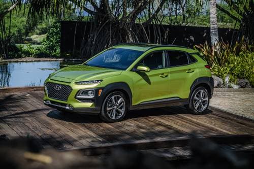 2018 Hyundai Kona Ultimate w/Lime Accent 4dr SUV Exterior Shown
