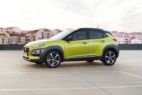 2018 Hyundai Kona Ultimate w/Lime Accent 4dr SUV Exterior Shown