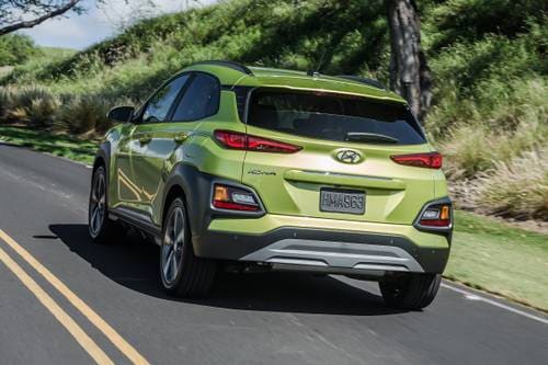 2018 Hyundai Kona Ultimate w/Lime Accent 4dr SUV Exterior Shown