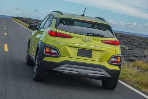 2018 Hyundai Kona Ultimate w/Lime Accent 4dr SUV Exterior Shown