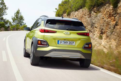 2018 Hyundai Kona Ultimate w/Lime Accent 4dr SUV Exterior Shown