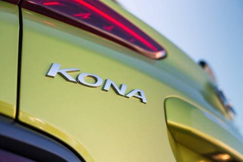 2018 Hyundai Kona Ultimate w/Lime Accent 4dr SUV Rear Badge