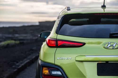 2018 Hyundai Kona Ultimate w/Lime Accent 4dr SUV Rear Badge