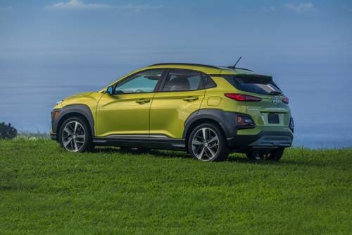 2018 Hyundai Kona Ultimate w/Lime Accent 4dr SUV Exterior Shown