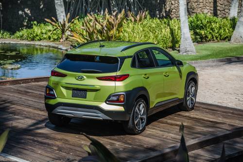 2018 Hyundai Kona Ultimate w/Lime Accent 4dr SUV Exterior Shown