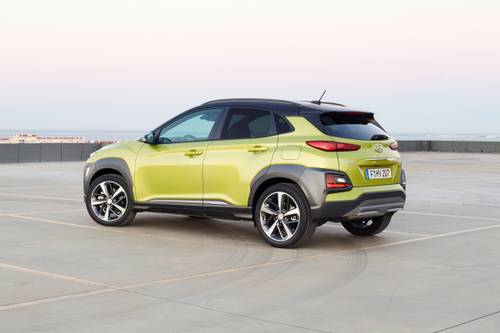2018 Hyundai Kona Ultimate w/Lime Accent 4dr SUV Exterior Shown