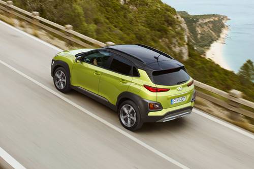 2018 Hyundai Kona Ultimate w/Lime Accent 4dr SUV Exterior Shown