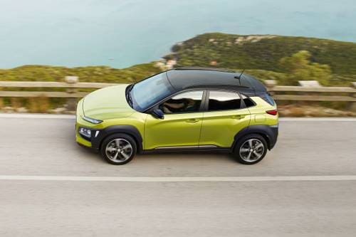 2018 Hyundai Kona Ultimate w/Lime Accent 4dr SUV Profile Shown