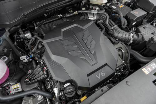 2026 Hyundai Palisade Calligraphy 4dr SUV 3.5L V6 Engine Shown.