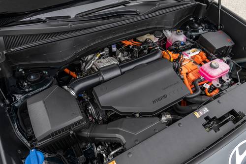 2026 Hyundai Palisade Hybrid Calligraphy 4dr SUV 2.5L Turbo Gas/Electric Engine Shown.