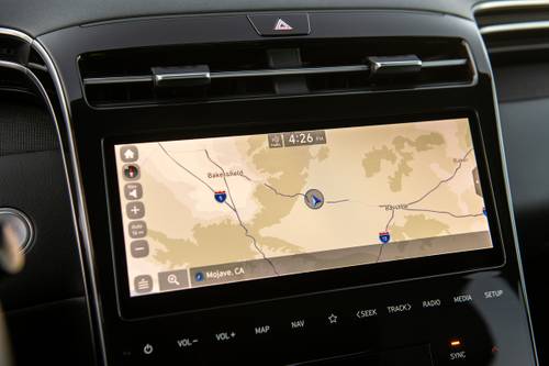 2022 Hyundai Santa Cruz Limited Crew Cab Pickup Navigation System