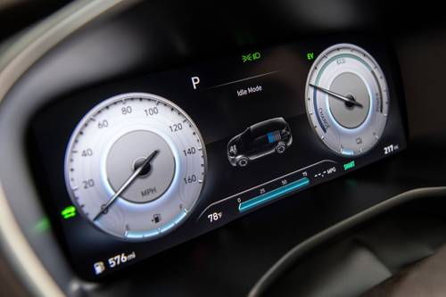Hyundai Santa Fe Hybrid Limited 4dr SUV Gauge Cluster