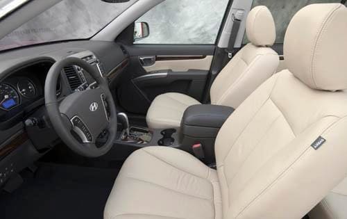 2011 Hyundai Santa Fe Limited Interior