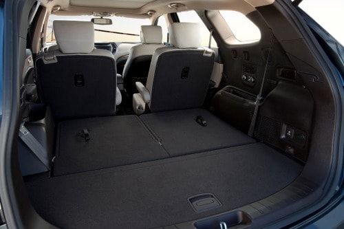 2018 Hyundai Santa Fe Limited Ultimate 4dr SUV Rear Seats Down