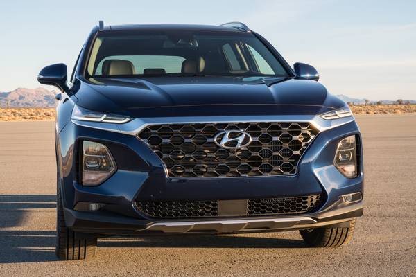 The 2019 Hyundai Santa Fe The 2019 Hyundai Santa Fe