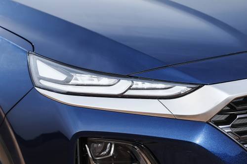 2020 Hyundai Santa Fe Limited 2.0T 4dr SUV Headlamp Detail