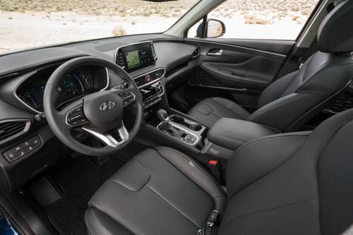 2020 Hyundai Santa Fe Limited 2.0T 4dr SUV Steering Wheel Detail