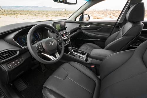 2020 Hyundai Santa Fe Limited 2.0T 4dr SUV Steering Wheel Detail