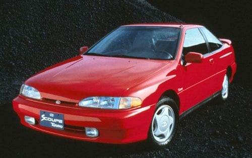 1993 Hyundai Scoupe 2 Dr STD Turbo Coupe