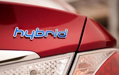 2011 Hyundai Sonata Hybrid Rear Badging