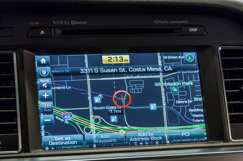 2016 Hyundai Sonata Plug-In Hybrid Limited Sedan Navigation System