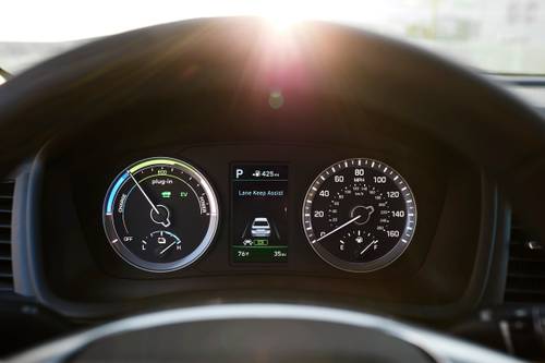 Hyundai Sonata Plug-in Hybrid Limited Sedan Gauge Cluster
