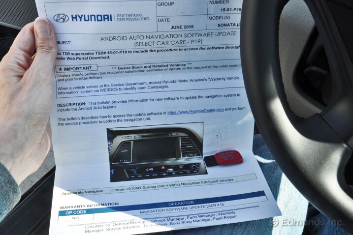 Navigating with Android Auto - 2015 Hyundai Sonata Long-Term Road Test